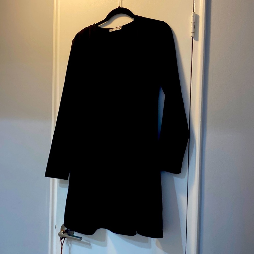 Zara black short dress